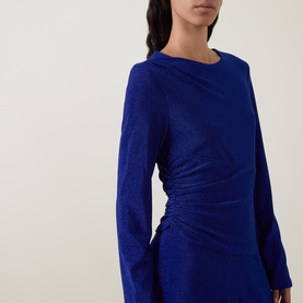 Sparkle Ruched Dress