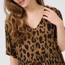 Jessi Leopard Print Dress