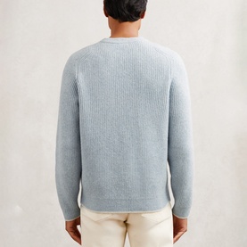 Crammond Brushed Rib-Knit Sweater