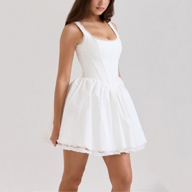 Letitia Flared Mini Dress