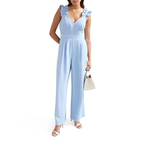 Moira Ruffle Wide Leg Jumpsuit