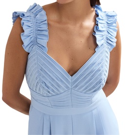 Moira Ruffle Wide Leg Jumpsuit