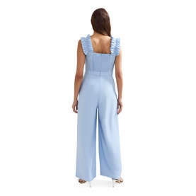 Moira Ruffle Wide Leg Jumpsuit