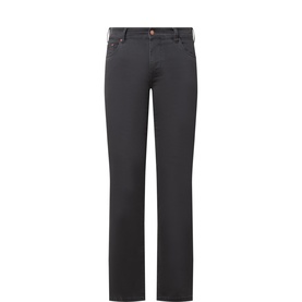 Mid-Rise Five-Pocket Jeans