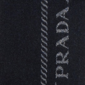 Logo Fringed Scarf