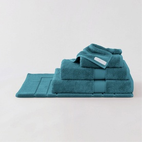 Luxury Egyptian Bath Mat Jade Blue
