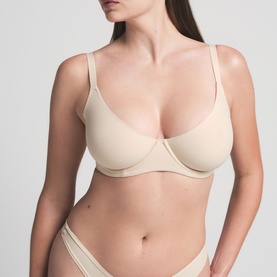 Underwire Demi Bra Sand