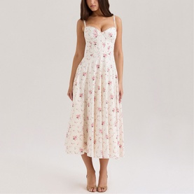 Steffani Floral Flared Sundress