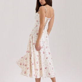 Steffani Floral Flared Sundress