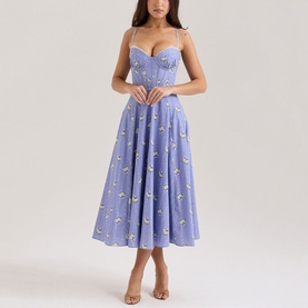 Steffani Floral Flared Sundress