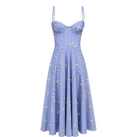 Steffani Floral Flared Sundress