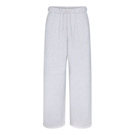 Classic Straight Leg Track Pants Light Heather Grey