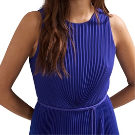 Simara Pleated Ombre Dress