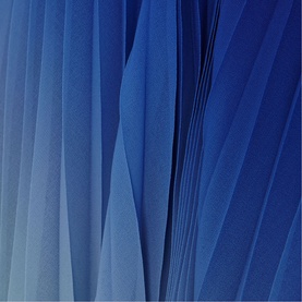 Simara Pleated Ombre Dress