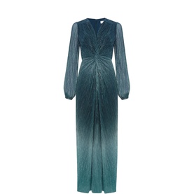 Cherene Twist Ombre Dress