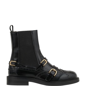 Buckle Chelsea Boots