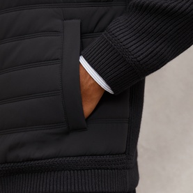 Townsend Quilted Rib Knit Jacket