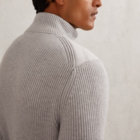 Townsend Quilted Rib Knit Jacket