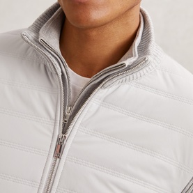 Townsend Quilted Rib Knit Jacket