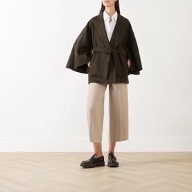 Verna Short Wrap Coat