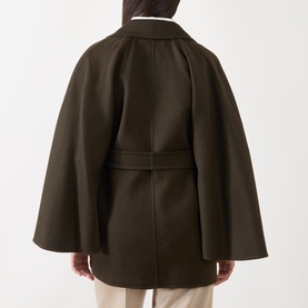 Verna Short Wrap Coat