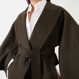 Verna Short Wrap Coat