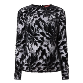 Plinio Floral Lace Top