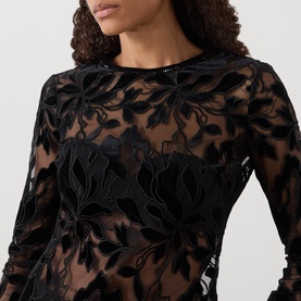 Plinio Floral Lace Top