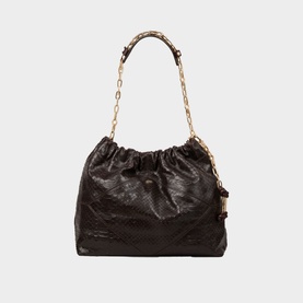 June Leather Tote Bag