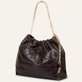 June Leather Tote Bag