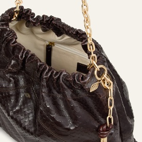 June Leather Tote Bag