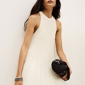 Sinnta Pleated Mini Dress
