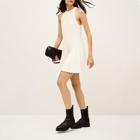 Sinnta Pleated Mini Dress