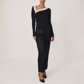 Aubrey Asymmetric Knit Sweater