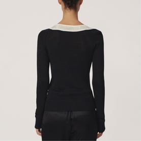 Aubrey Asymmetric Knit Sweater