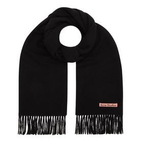 Fringed Logo Scarf