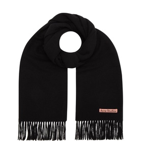 Fringed Logo Scarf