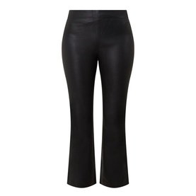 Cedar Ankle Length Leather Trousers