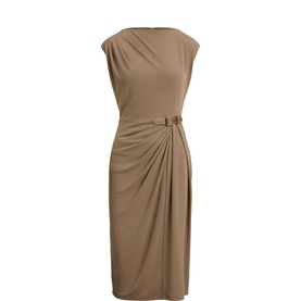 Breniel Gathered Fitted Dress