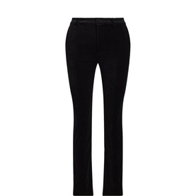 Velvet Cropped Trousers