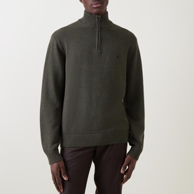 Merrick Bay Half-Zip Logo Sweater