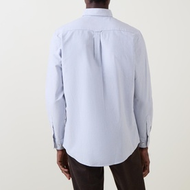 Gunn Logo Striped Oxford Shirt