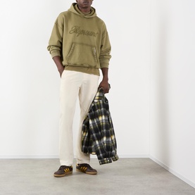 Reverse Appliqu&eacute; Logo Hoodie