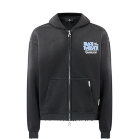 Iron Maiden Logo Zip Hoodie