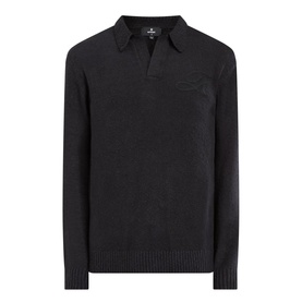 Logo Knitted Polo Shirt