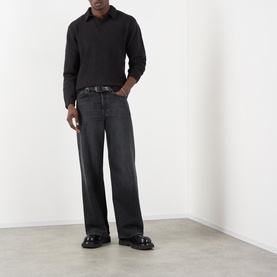 Logo Knitted Polo Shirt