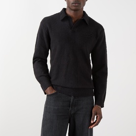Logo Knitted Polo Shirt