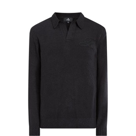 Logo Knitted Polo Shirt