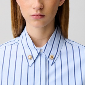 Oversized Striped Shirt