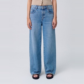 Wide Leg Denim Jeans
